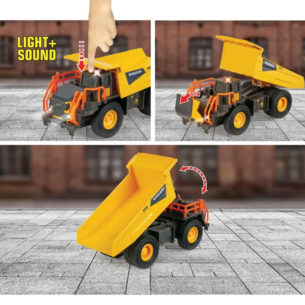 Dumper - Volvo Rigid Hauler - Majorette Grand Series
