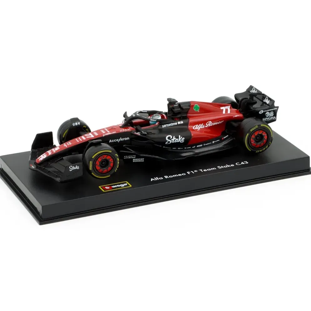 F1 - Alfa Romeo - C43 - #77 Valtteri Bottas - Bburago - 1:43