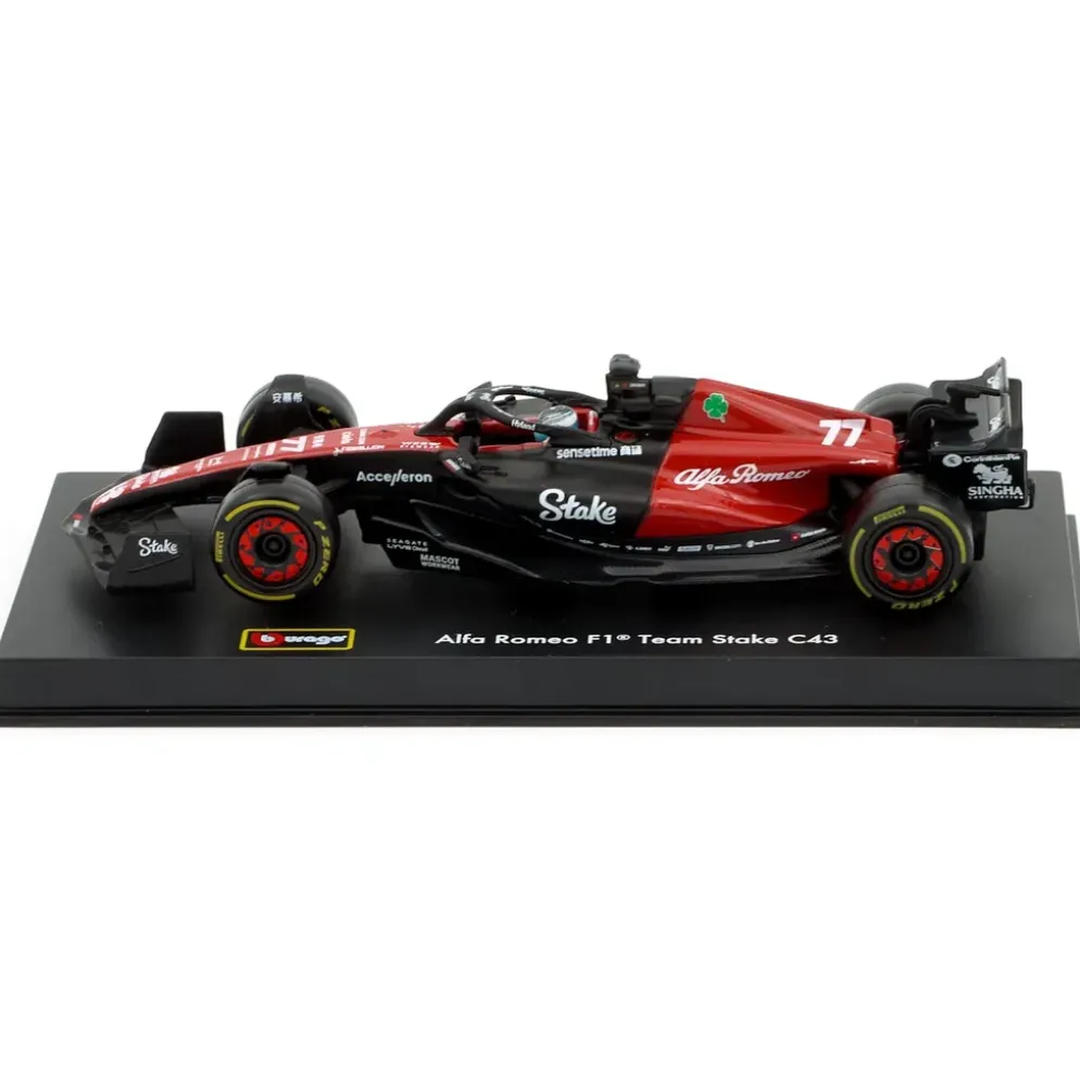 F1 - Alfa Romeo - C43 - #77 Valtteri Bottas - Bburago - 1:43