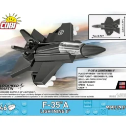 F-35A Lightning II - Klossbyggmodell - 5940 - COBI - 1:300