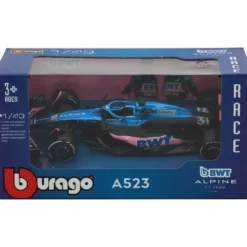 F1 - Alpine - A523 - #31 Esteban Ocon - Bburago - 1:43