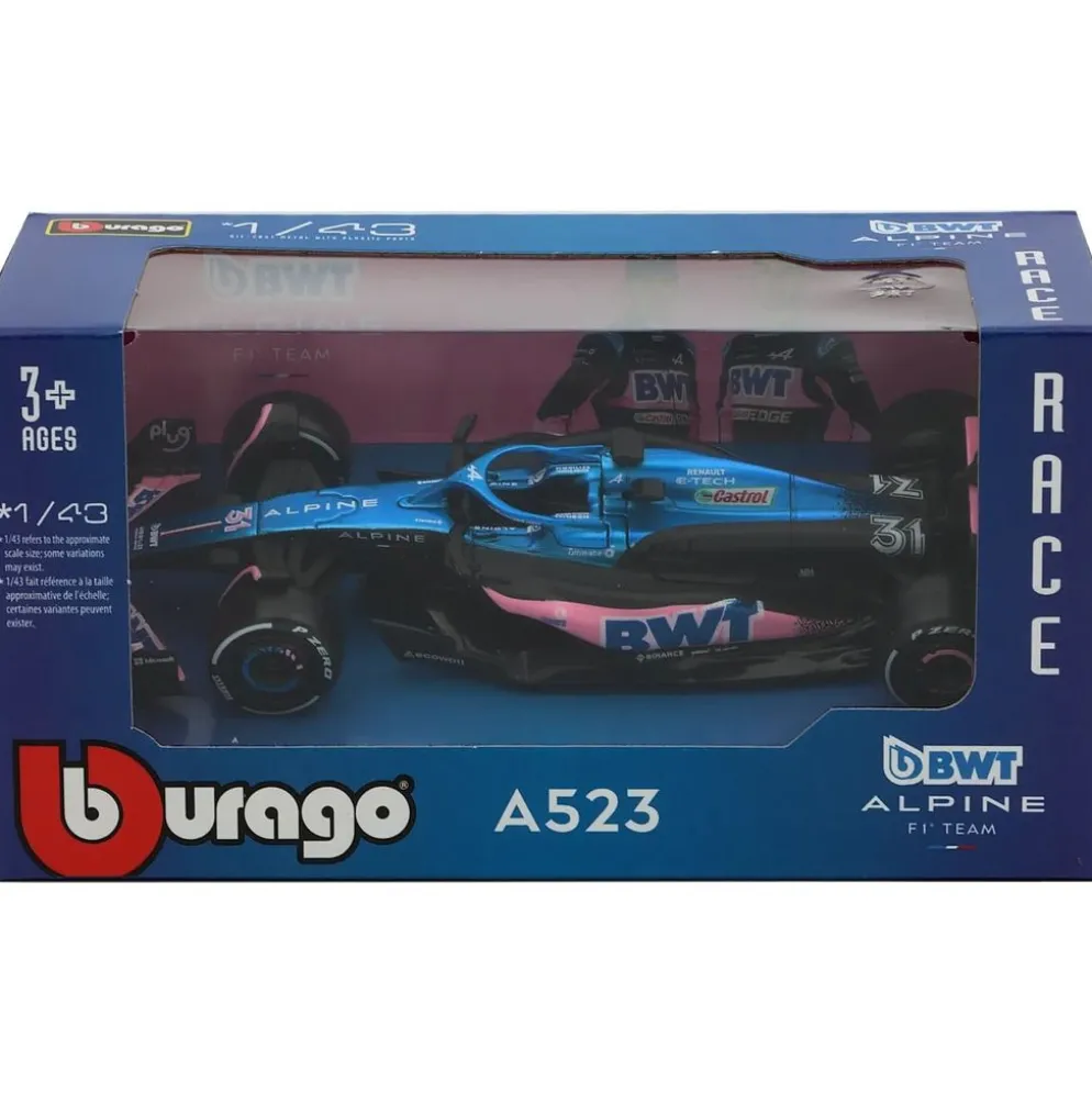F1 - Alpine - A523 - #31 Esteban Ocon - Bburago - 1:43