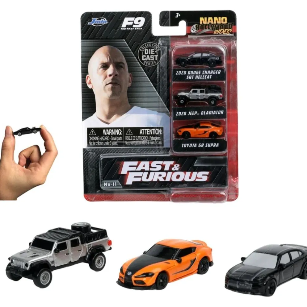 Fast & Furious F9 The Fast Saga - 3-pack - NV-11 - Jada Toys