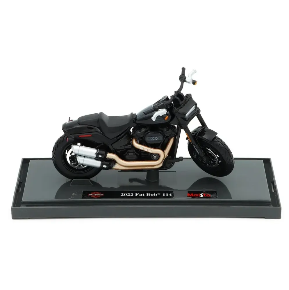 2022 Fat Bob 114 - Harley-Davidson - Svart - Maisto - 1:18