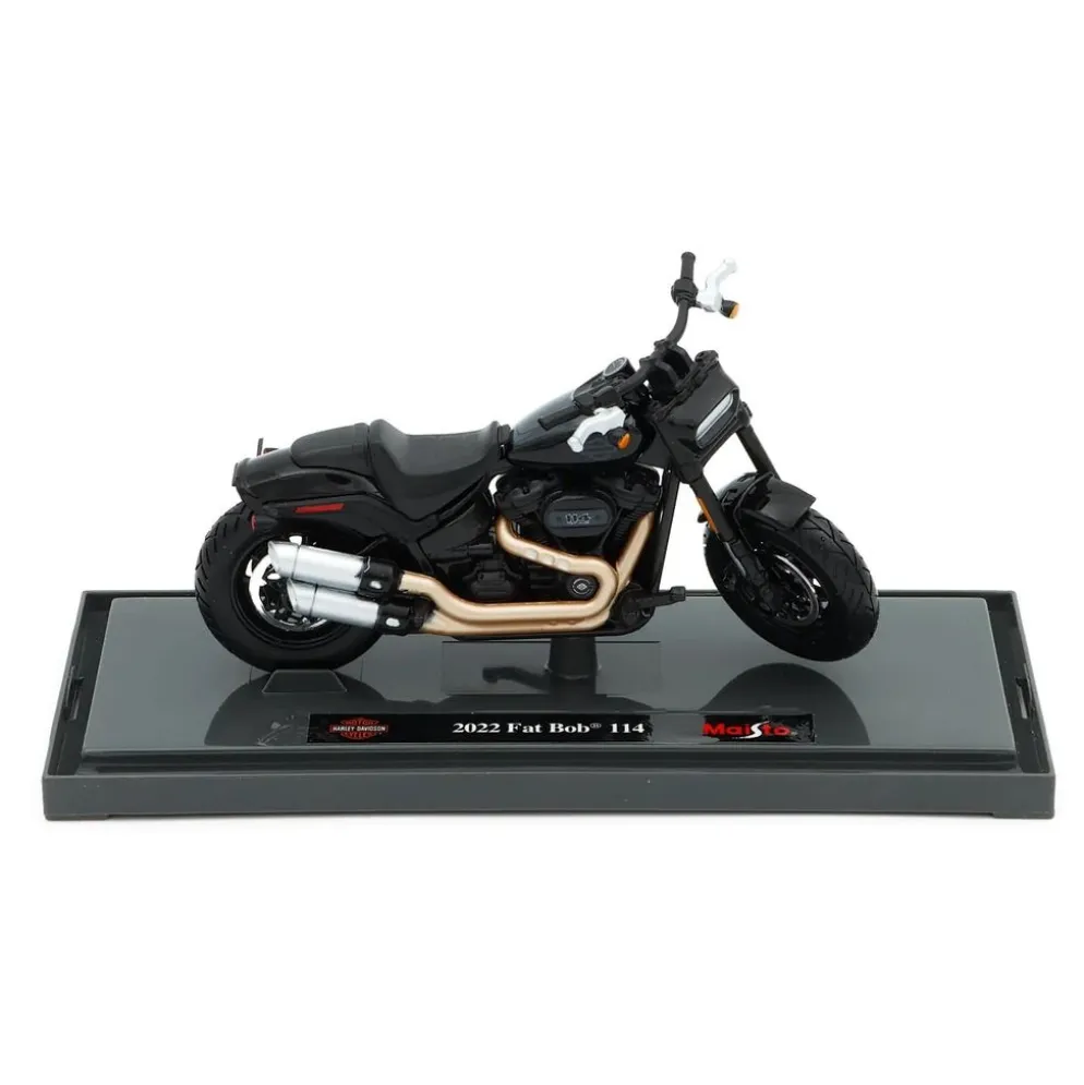 2022 Fat Bob 114 - Harley-Davidson - Svart - Maisto - 1:18