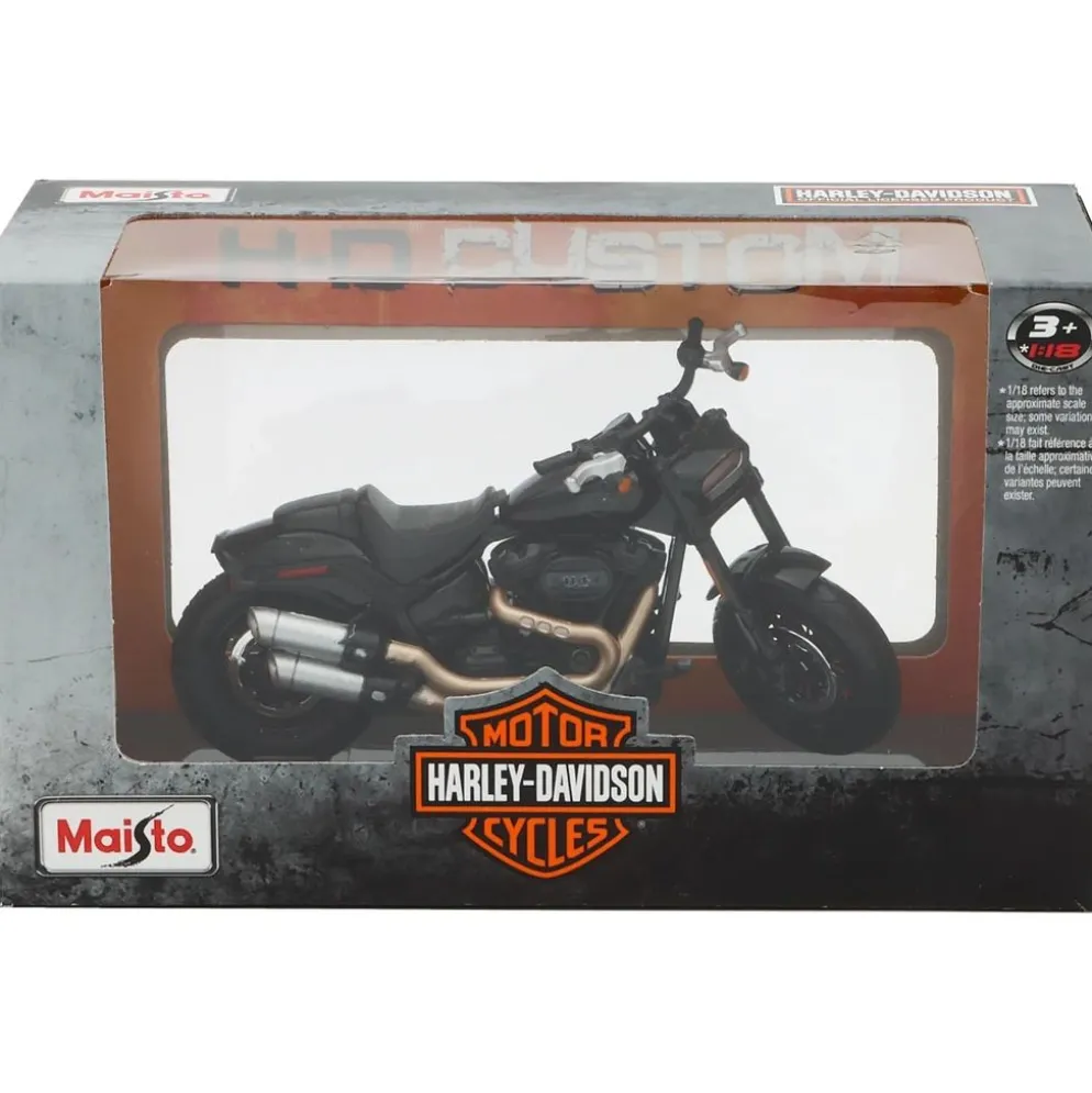 2022 Fat Bob 114 - Harley-Davidson - Svart - Maisto - 1:18