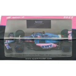 F1 - BWT Alpine - A522 - Fernando Alonso #14 - Spark - 1:43
