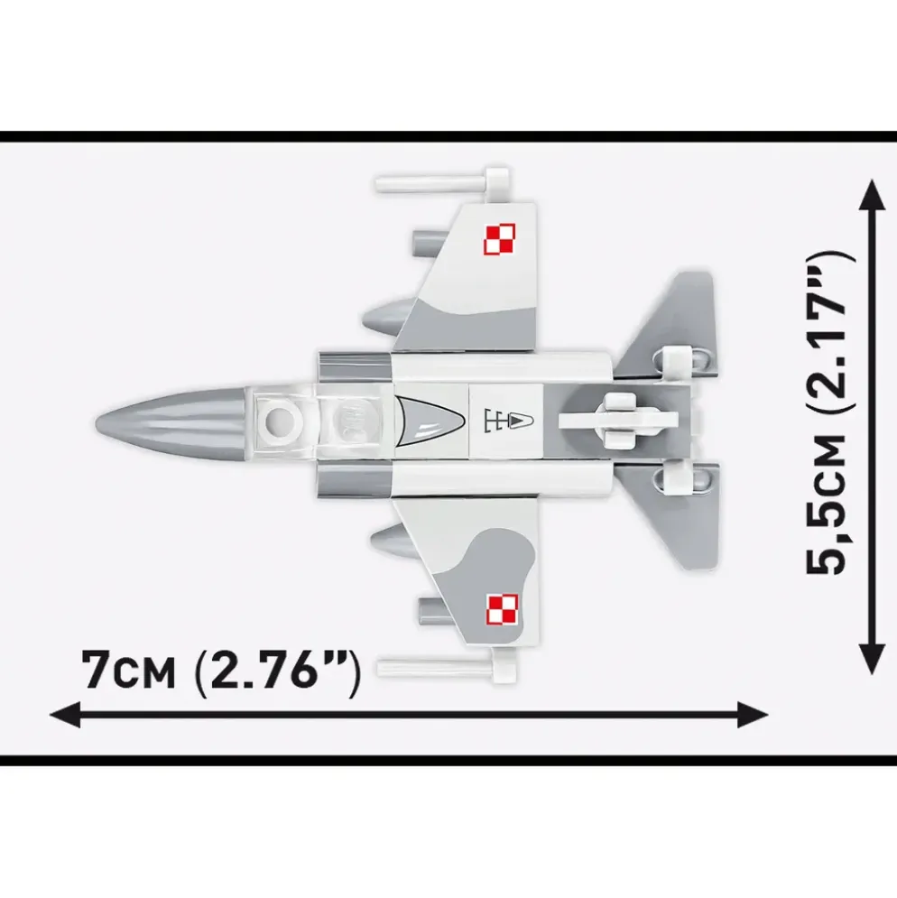 F-16C Fighting Falcon - Klossbyggmodell - 5929 - COBI - 1:300