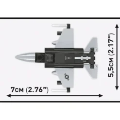 F-16D Fighting Falcon - Klossbyggmodell - 5941 - COBI - 1:300