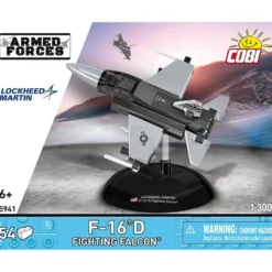F-16D Fighting Falcon - Klossbyggmodell - 5941 - COBI - 1:300