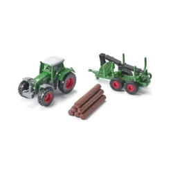 Fendt Favorit 926 Vario med timmersläp - Siku - 15 cm