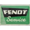Fendt Service - Plåtskylt - 20x30 cm