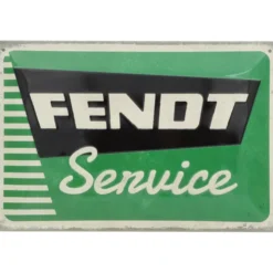 Fendt Service - Plåtskylt - 20x30 cm