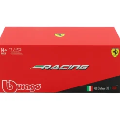 Ferrari 488 Challenge Evo - 2020 - Röd - Bburago - 1:43