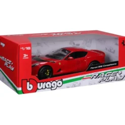 Ferrari 812 Competizione - 2021 - Röd - Bburago - 1:18