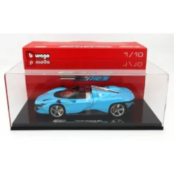 Ferrari Daytona SP3 - Blå - Signature Series - Bburago - 1:18
