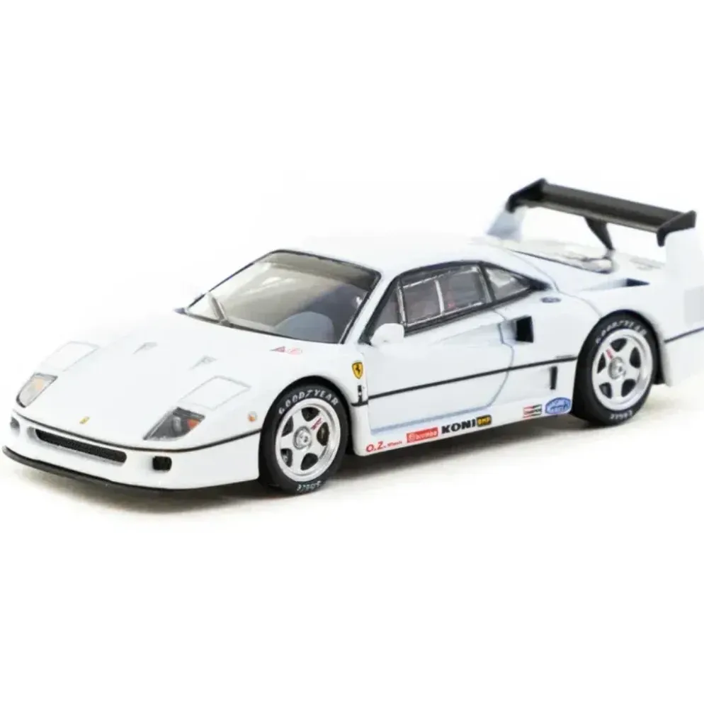Ferrari F40 - Vit - HOBBY64 - Tarmac Works - 1:64
