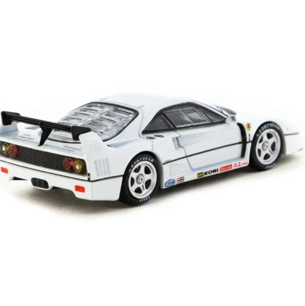 Ferrari F40 - Vit - HOBBY64 - Tarmac Works - 1:64