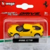 Ferrari 296 GTB - Gul - Bburago - 7 cm