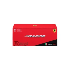 Ferrari 296 GT3 - 2022 - Röd - Racing - Bburago - 1:43