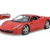 Ferrari 458 Italia - Röd - Bburago - 1:24