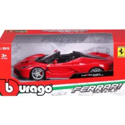 Ferrari LaFerrari Aperta - Röd - Bburago - 1:24