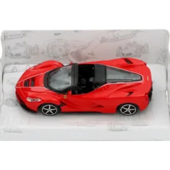 Ferrari LaFerrari Aperta - Röd - Bburago - 11 cm