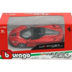 Ferrari LaFerrari Aperta - Röd - Bburago - 11 cm