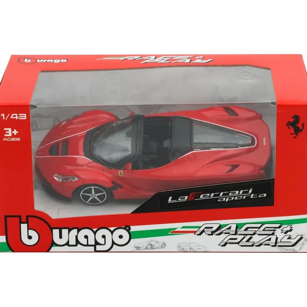 Ferrari LaFerrari Aperta - Röd - Bburago - 11 cm