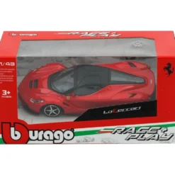 Ferrari LaFerrari - Röd - Bburago - 11 cm