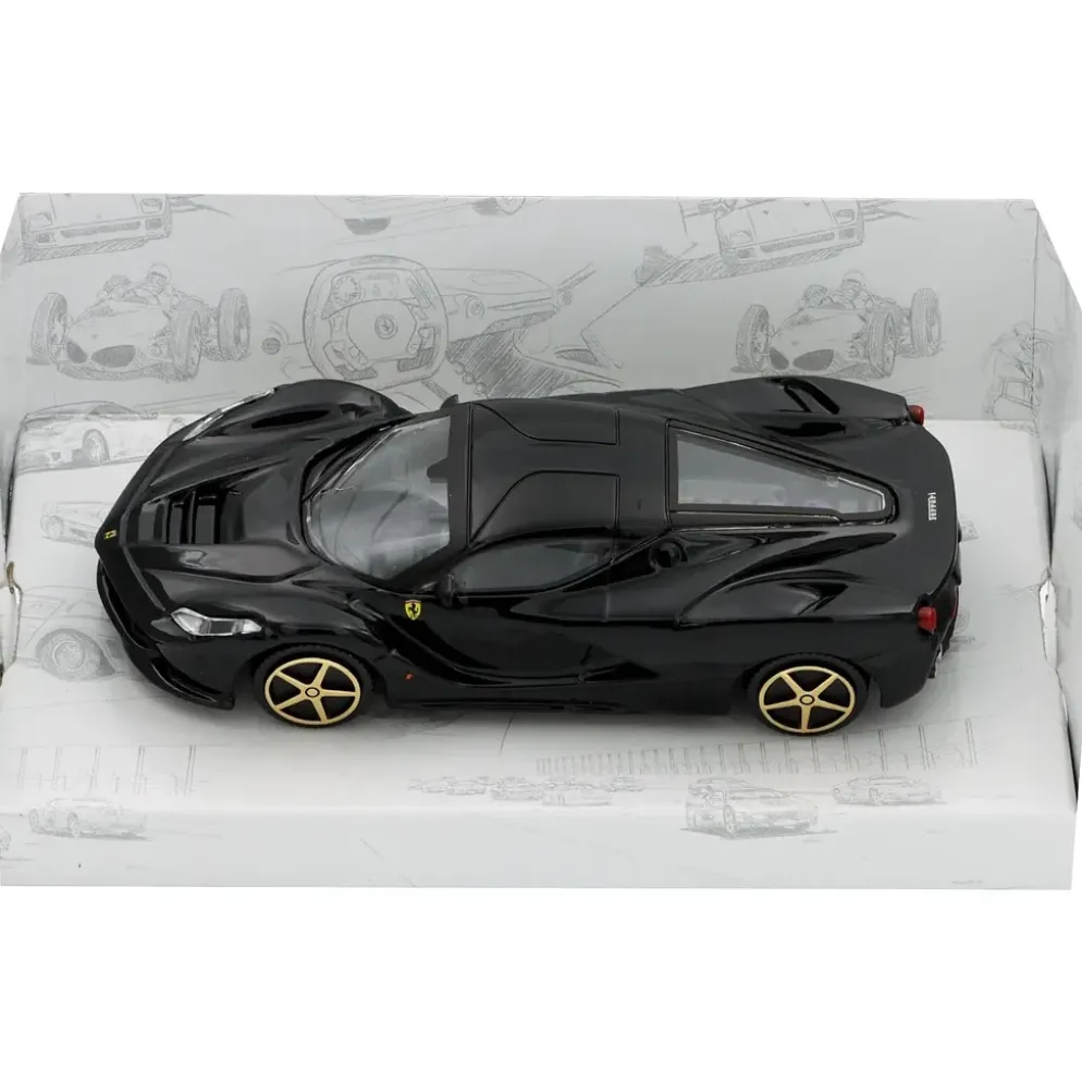 Ferrari LaFerrari - Svart - Bburago - 11 cm