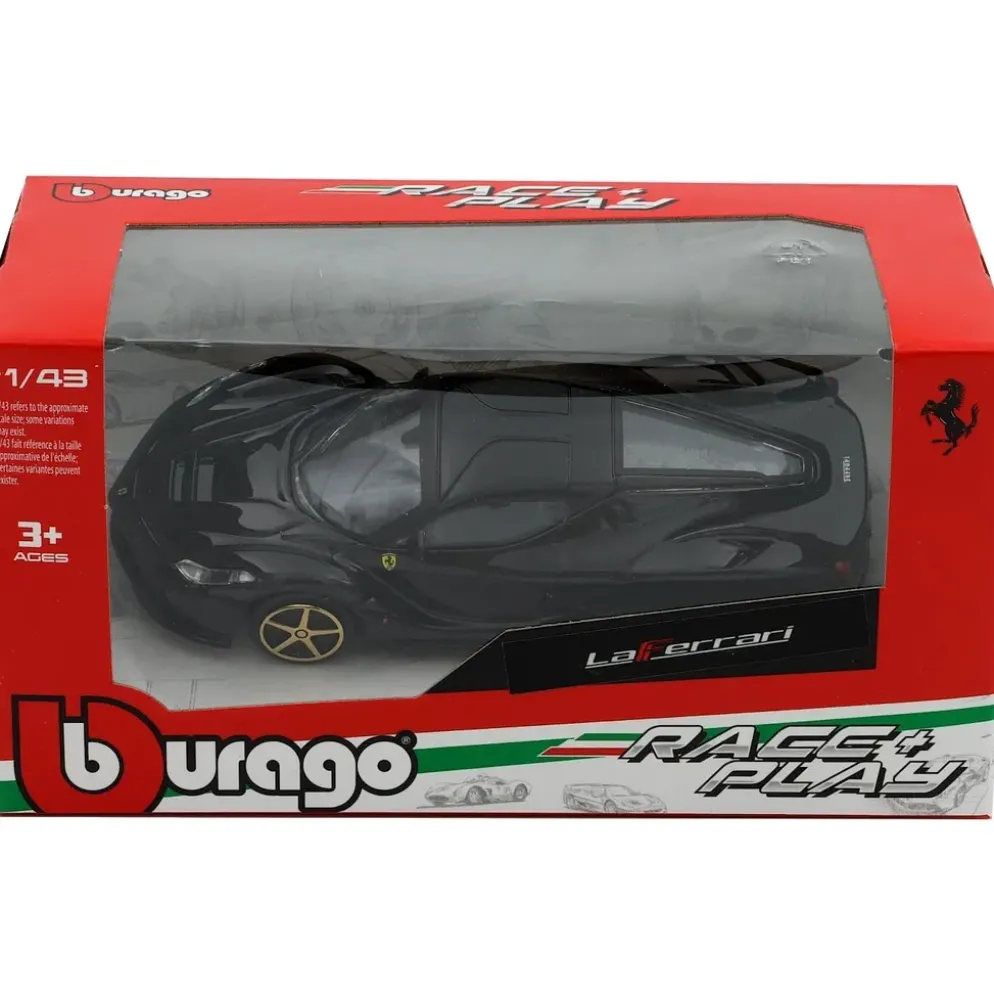 Ferrari LaFerrari - Svart - Bburago - 11 cm