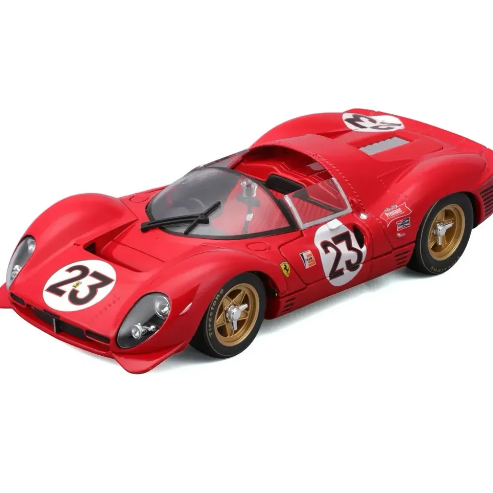 Ferrari 330 P4 Daytona 1967 - Röd - Bburago - 1:24