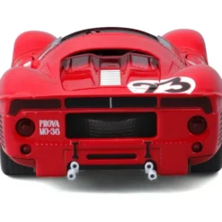 Ferrari 330 P4 Daytona 1967 - Röd - Bburago - 1:24