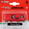 Ferrari Roma - Röd - Bburago - 7 cm