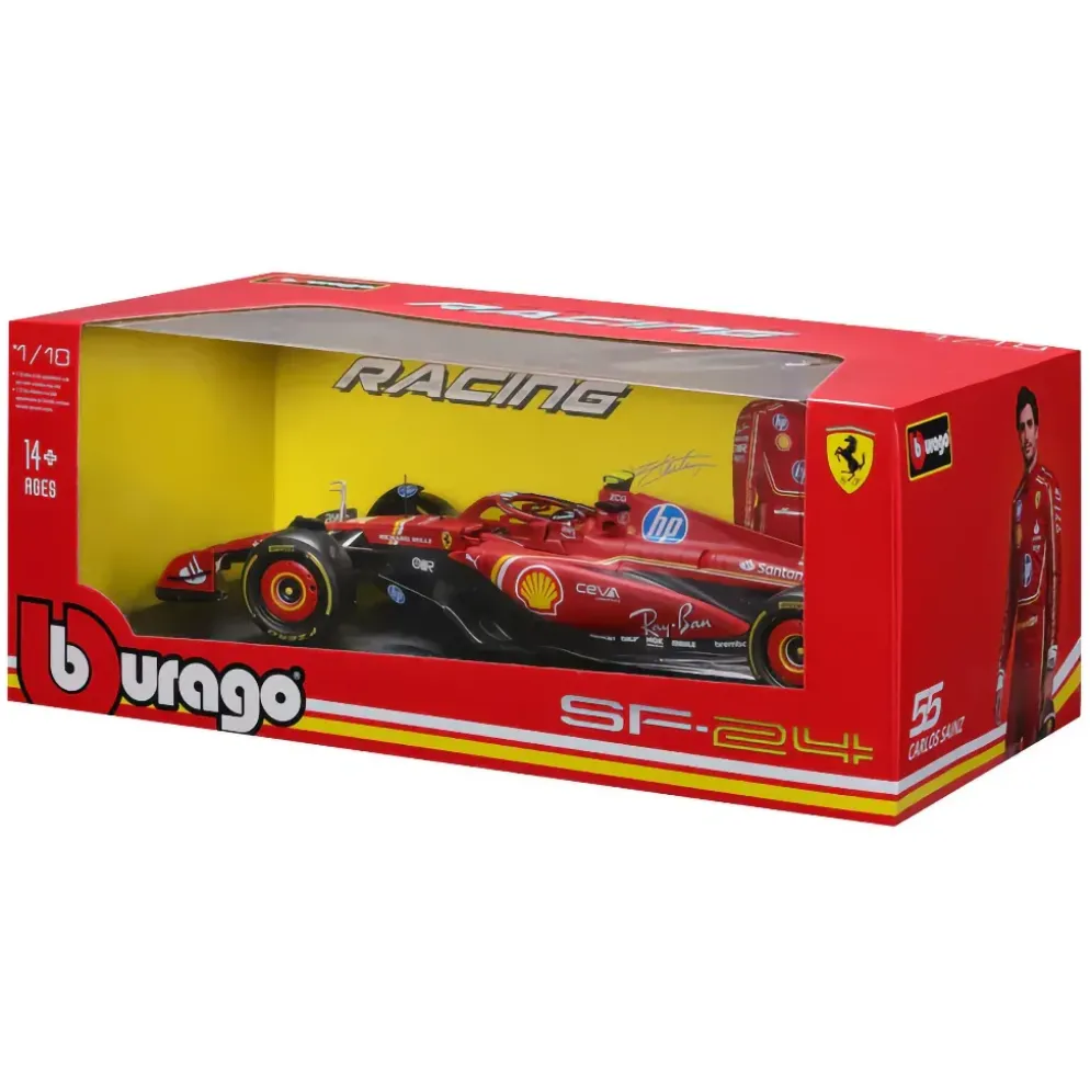 Ferrari SF-24 - 2024 - #55 Carlos Sainz - Bburago - 1:18