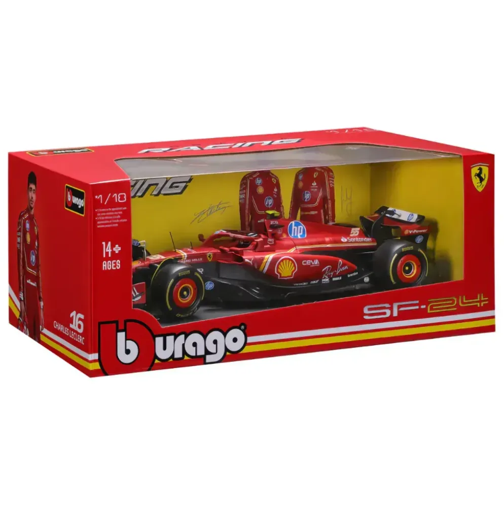 Ferrari SF-24 - 2024 - #55 Carlos Sainz - Bburago - 1:18