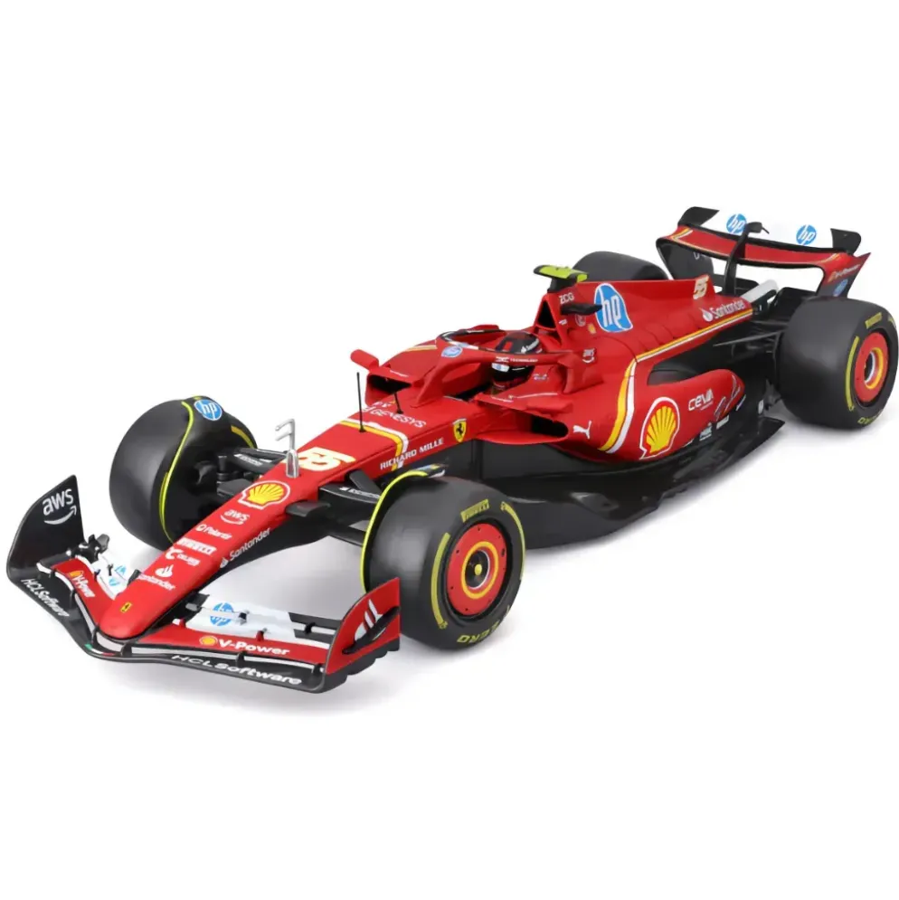 Ferrari SF-24 - 2024 - #55 Carlos Sainz - Bburago - 1:18
