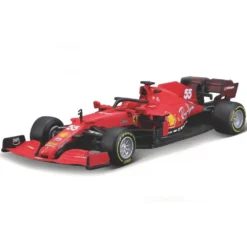Ferrari SF21 - 2021 - Carlos Sainz #55 - Bburago - 1:43