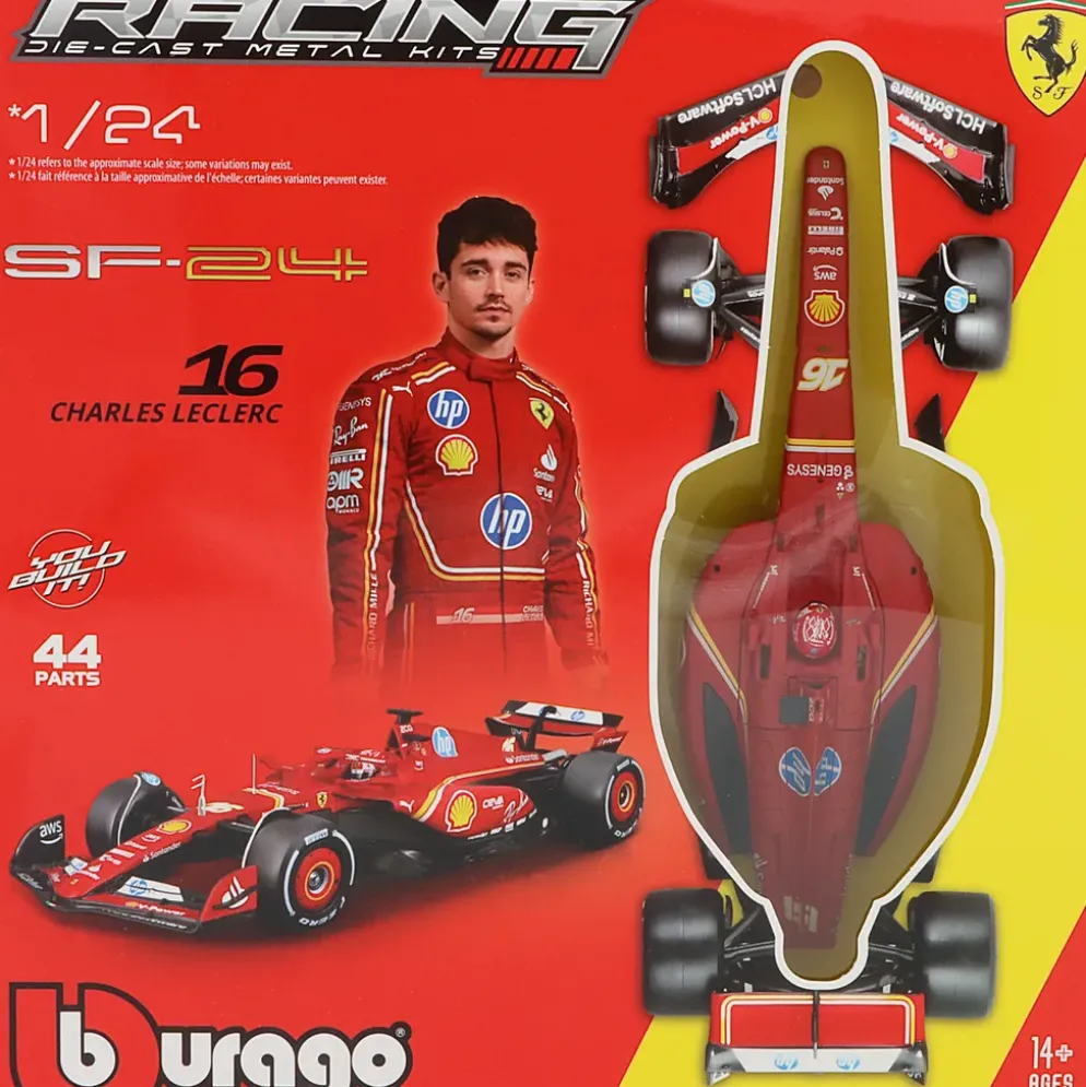 Ferrari SF-24 - Charles Leclerc - Byggsats - 1:24