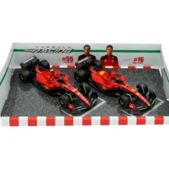 Ferrari SF-23 - 2-pack - Sainz och Leclerc - Bburago - 1:43