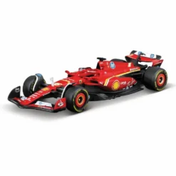 Ferrari SF-24 - Radiostyrd F1-bil med Racing Track - Leclerc - Bburago