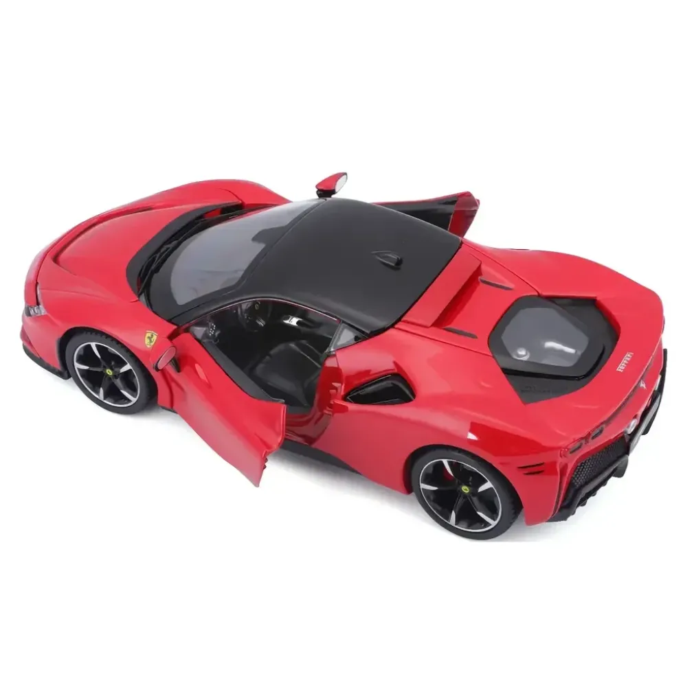 Ferrari SF90 Stradale - Röd - Bburago - 1:24