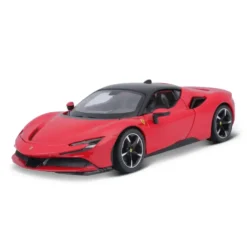 Ferrari SF90 Stradale - Röd - Bburago - 1:24
