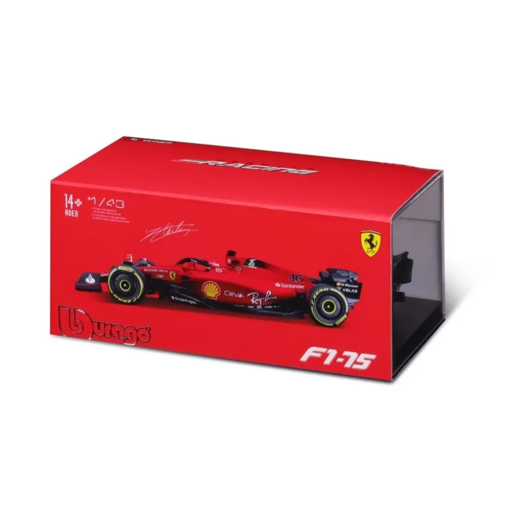 F1 - Ferrari - F1-75 - Charles Leclerc #16 - Bburago - 1:43