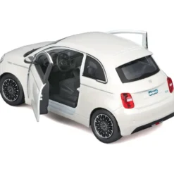 Fiat 500e - 2023 - Vit - Bburago - 1:24