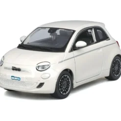 Fiat 500e - 2023 - Vit - Bburago - 1:24