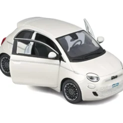 Fiat 500e - 2023 - Vit - Bburago - 1:24