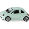 Fiat 500 - Mintgrön - 1453 - Siku - 7 cm