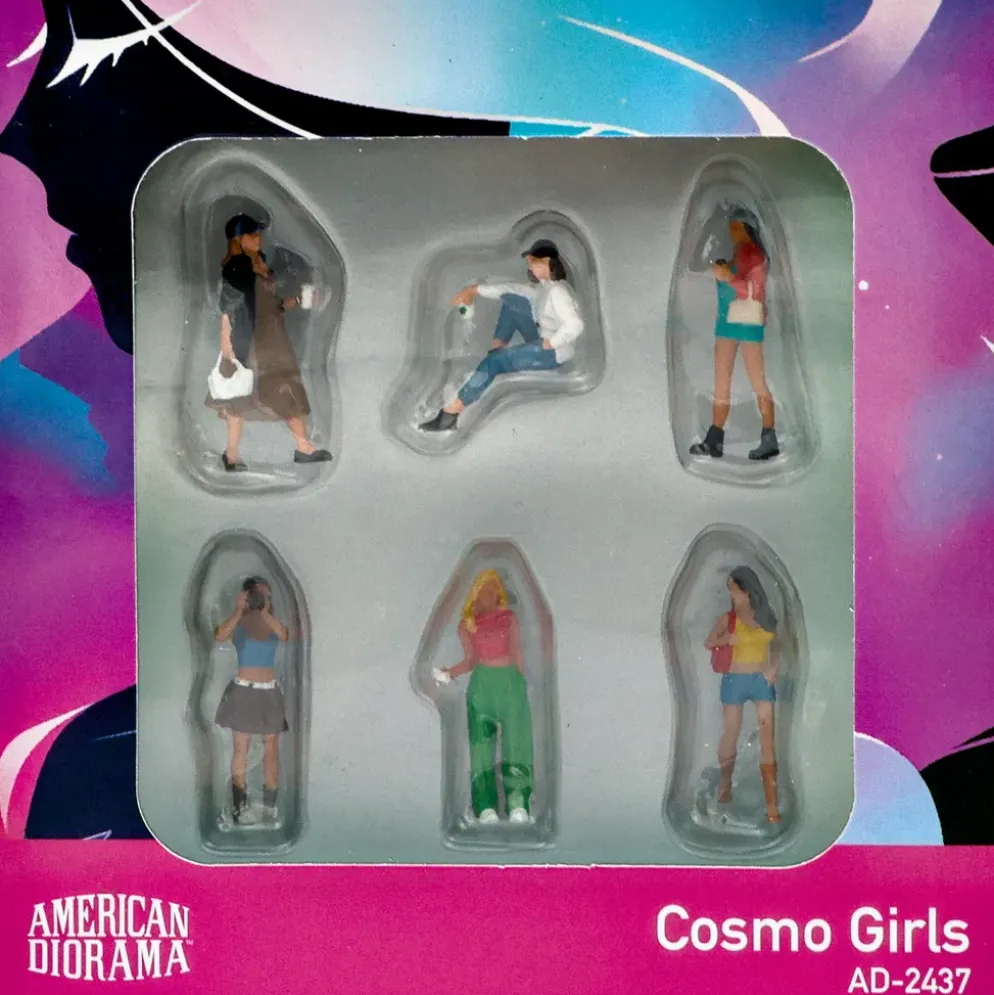 Figurer - Cosmo Girls - American Diorama - 1:64